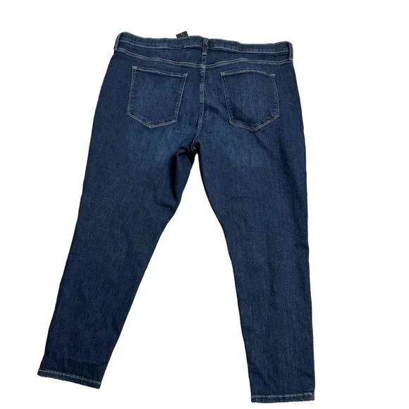 Banana Republic Women's‎ Size 35 Blue Mid Rise Skinny Ankle Jeans NWT - Picture 8 of 8